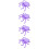 4Pièces Plateau Violet ABS Forme Pour Cuisine 10