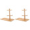 2Pièces Range Bois Beige Séchage Rapide Pour Usage 4