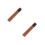 2Pcs Octagon Wood Handle Replacement for Japanese Sushi 7