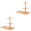 2Pièces Range Bois Beige Séchage Rapide Pour Usage 5