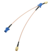 4Pièces Extension Câble Antenne Auto Cuivre Khaki Usage Marin