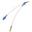4Pièces Extension Câble Antenne Auto Cuivre Khaki Usage Marin 1
