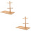 2Pièces Range Bois Beige Séchage Rapide Pour Usage 7