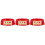 3Pièces Base Extincteur Rouge Lumin. Stockage Sécurisé 10