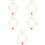 5Pièces Acier Femme Style Été Plage 6