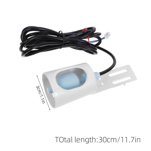 White Plastic Ice Machine Water Trough Probe Universal Replacement 1