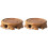 2Pièces Support En Bois Pour Pot De Fleurs Pour Salon 2