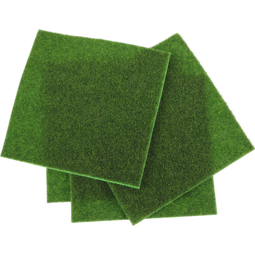 8Pièces Gazon Miniature Vert , Ornement Jardin Maison 2