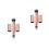 2Pièces Outils Retractables Pinceaux Doubles Or Rose Gold 11