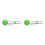 2Ensembles Outil De Découpe Circulaire Vert En ABS Pour Scrapbooking 5