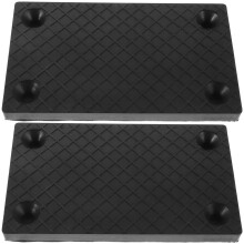 6Pièces Pieds Caoutchouc Antidérapants Pour Ponts Automobile Noir