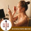 2Pièces Outils Retractables Pinceaux Doubles Or Rose Gold 8