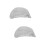 2Pièces Housse Protectrice Argentée Extensible Pour Écran Pièce 5