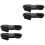 4Pièces Support Pour Chaise De Noir Durable 5