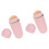 4Pièces Rouleaux Pierre Rose 6