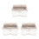 3Pièces Petit Kalimba Transparent 17 Clés En Design Cristal 7