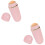 4Pièces Rouleaux Pierre Rose 8