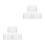 6Pièces Boîte Rangement Transparent Pour Accessoires Billard 3