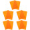 10Pièces Ensembles Silicone Orange Compact Antidérapants Pour Repas Bébé 7