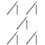 5Pièces Outils Nail Gris Pour Et Nail Design 9