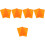 10Pièces Ensembles Silicone Orange Compact Antidérapants Pour Repas Bébé 5