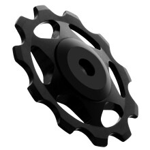 5Pièces Roulette Arrière 11 Dents Aluminium Noir Durable