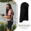 8Pièces Casquette Avec Protection Nuque En Coton Noir Extensible 6