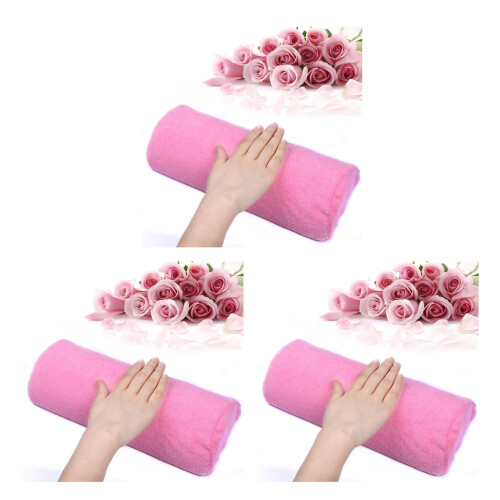 3Pièces Repose-Main Rose Portable Facile À Confort 2