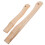 6Pièces Manche De Remplacement En Bois Kaki Pour Hache 3