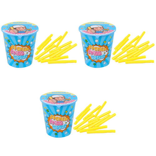 3Pièces Frites Couleurs Variées 2