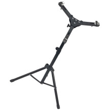 2Pièces Présentoir Tambourin Portable Noir Fer ABS Résistant