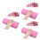 3Pièces Repose-Main Rose Portable Facile À Confort 7