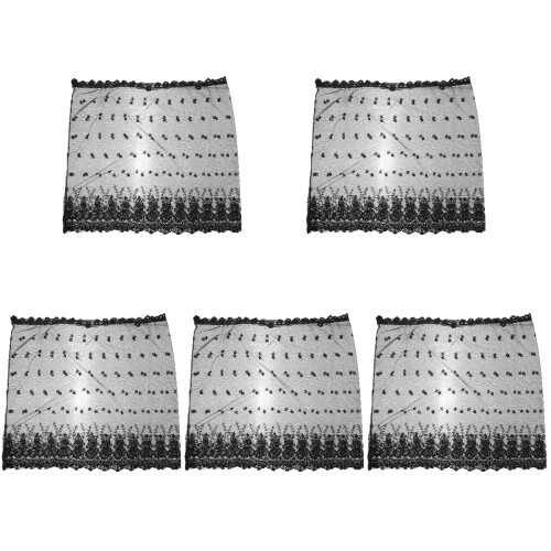 5Pièces Voiles En Pour Usage Décoratif Élégant 2