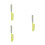3Pièces Spatule Silicone Pour Mélanger Beurre Crème 4