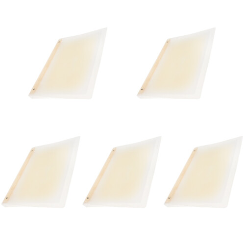 5Pièces Étui Transparent Renforcé Pour Protège- A4 1