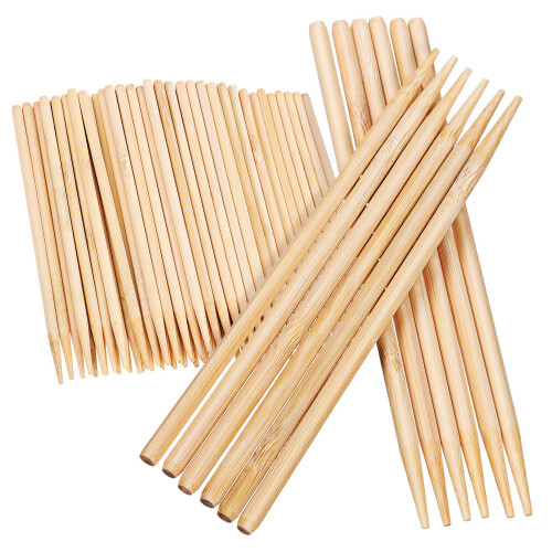 300Pièces Stylus Bois Beige Pour Sur Papier Scratch