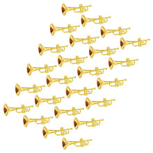 72Pièces Mini Trompette Ornamental Plastique Pour Enfants