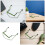 2Pièces Support Col Harmonica Métal Vert Réglable Usage Scénique 5
