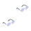 4Pièces Lunettes Petits Violet Usage Décoratif 7