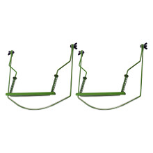 2Pièces Support Col Harmonica Métal Vert Réglable Usage Scénique