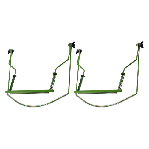 2Pièces Support Col Harmonica Métal Vert Réglable Usage Scénique