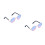4Pièces Lunettes Petits Violet Usage Décoratif 8
