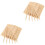 300Pièces Stylus Bois Beige Pour Sur Papier Scratch 3
