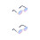 4Pièces Lunettes Petits Violet Usage Décoratif 6