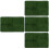 4Pièces Absorbant Pelouse Décorative Pour Cage 6