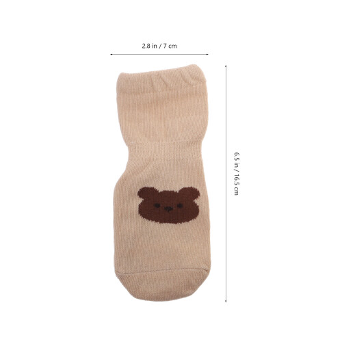 8Paires Nonslip Bébé En Silicone Multicolores 1