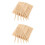 300Pièces Stylus Bois Beige Pour Sur Papier Scratch 5