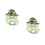 2Pcs Beekeeper Face Protector Hat Green Mesh Net with Adjustable Strap 5