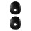 2Pièces De Punching En PU Noir Confort Pour Boxe Karaté 8