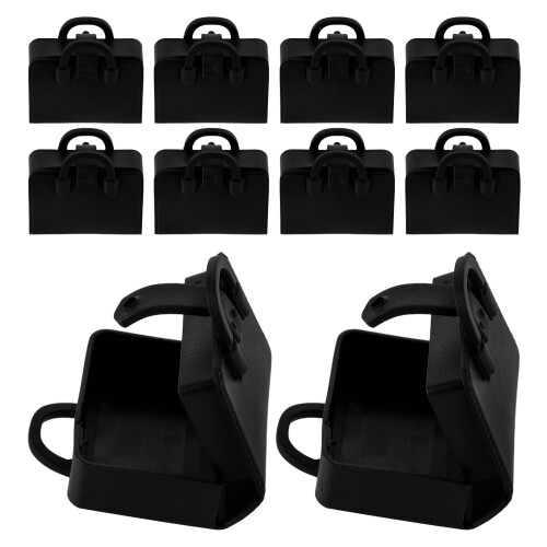 40Pièces Sac À Miniature Noir Accessoires Mode Pour Poupées 2